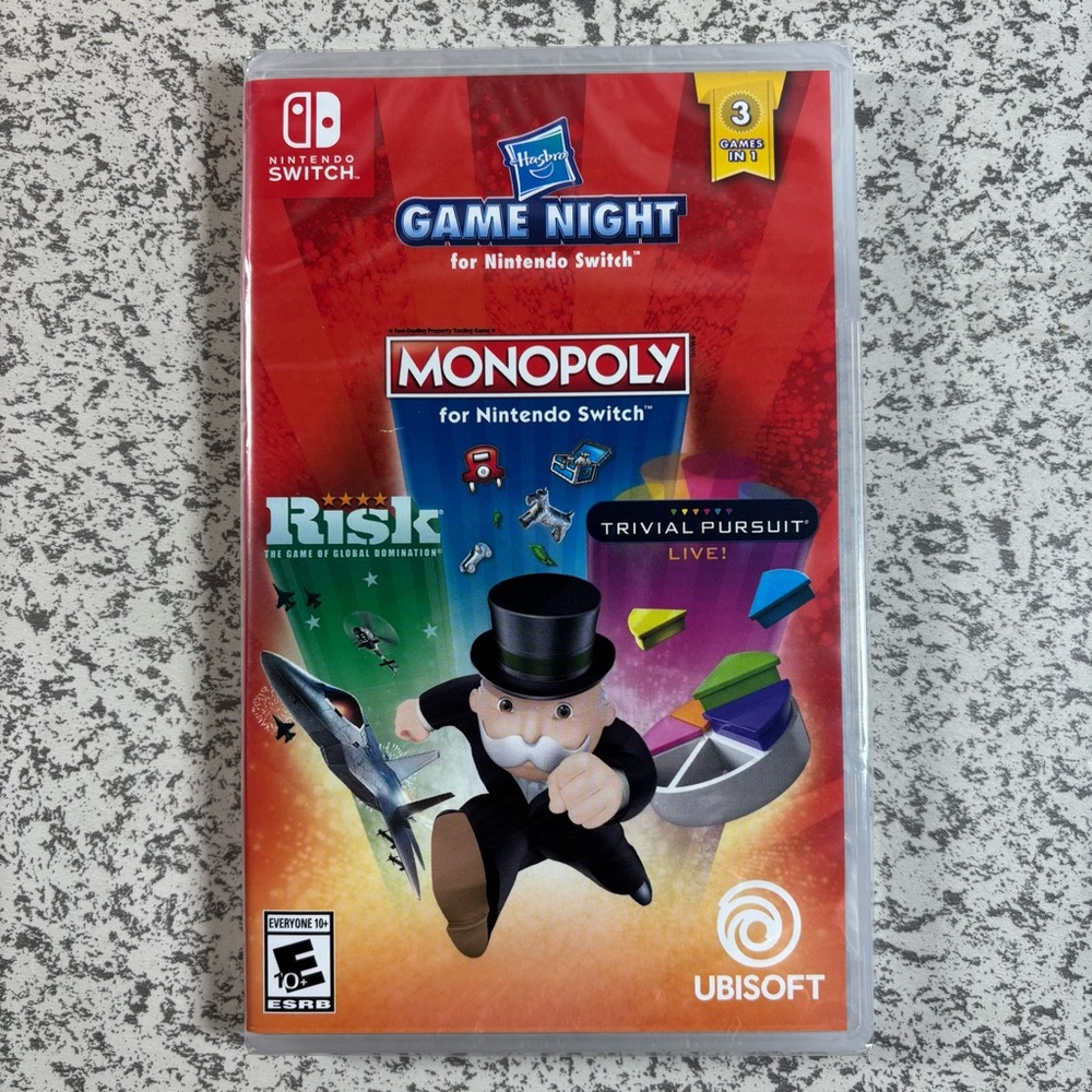 Hasbro Game Night - Nintendo Switch New & Sealed